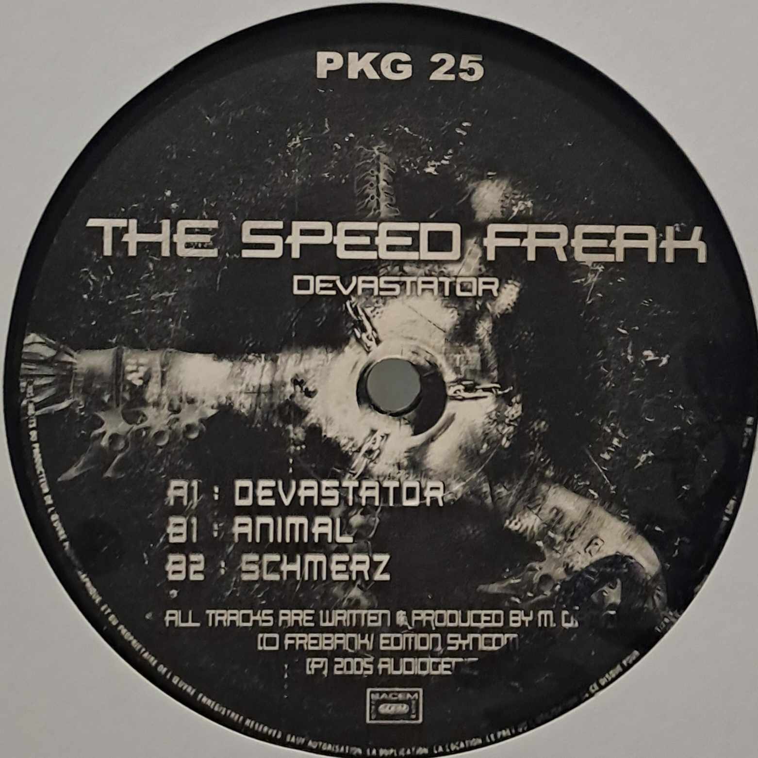 Psychik Genocide 25 - vinyle hardcore